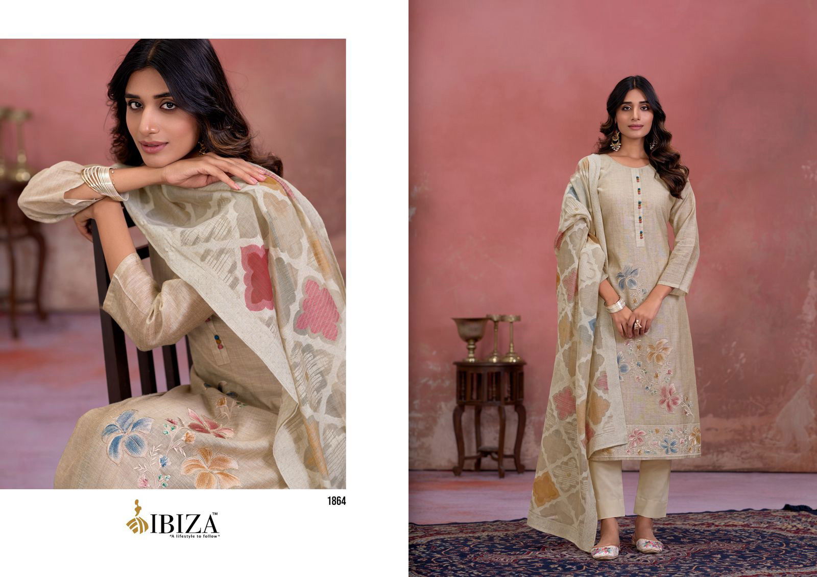 Flamingo by Ibiza Embroidered Fancy Salwar Kameez Collection